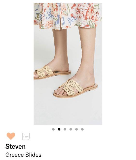 Steve Madden Greece Slides Women s Fashion Footwear Flipflops and Slides on Carousell