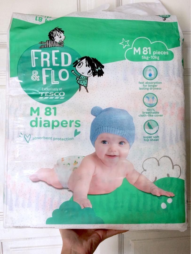 Pampers tesco fred & flo new arrivals