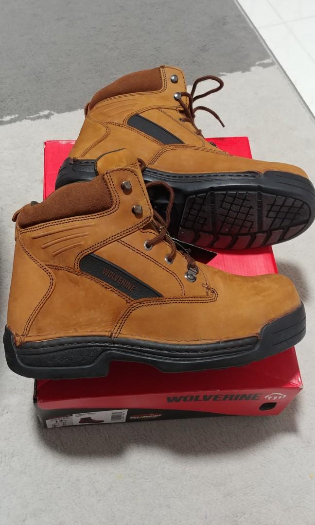 Men's wolverine safety boots Clearance