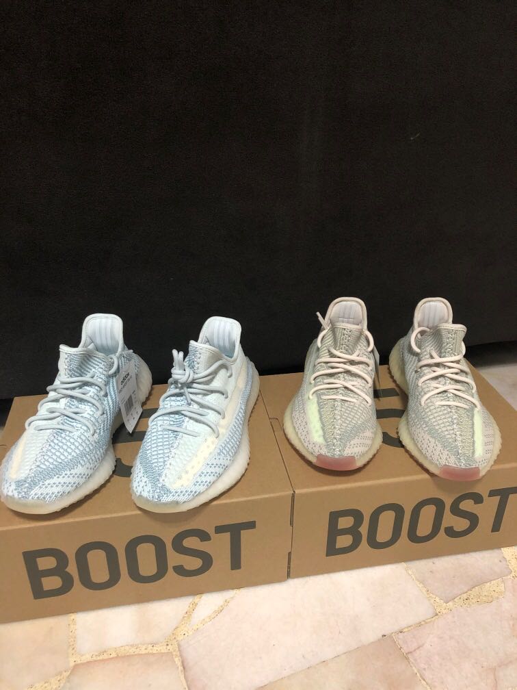 yeezy citrin and cloud white