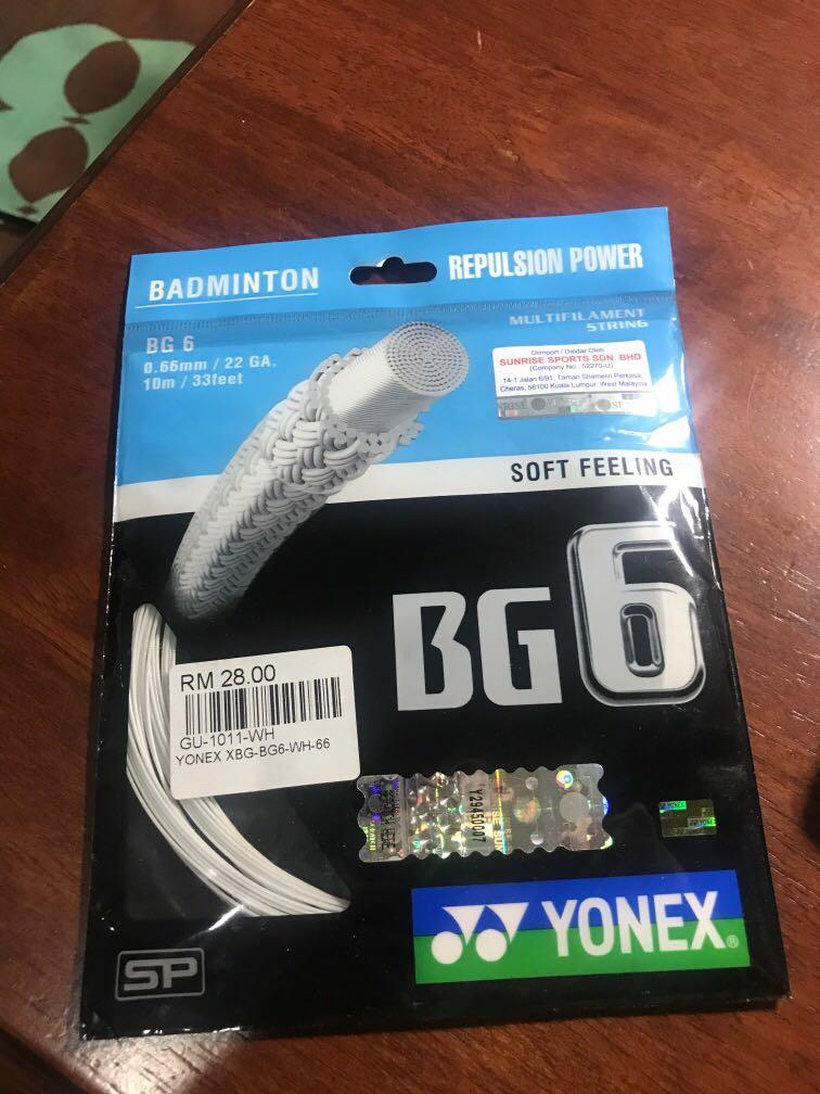 bg6 yonex
