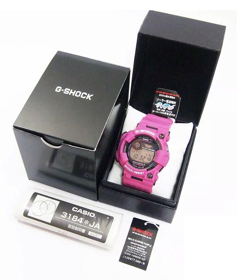 100 Authentic New Japan Jdm Edition Casio G Shock Men In Sunrise Purple Frogman Gwf 1000sr 4jf Mb6 Watch Japan Made Luxury Watches On Carousell