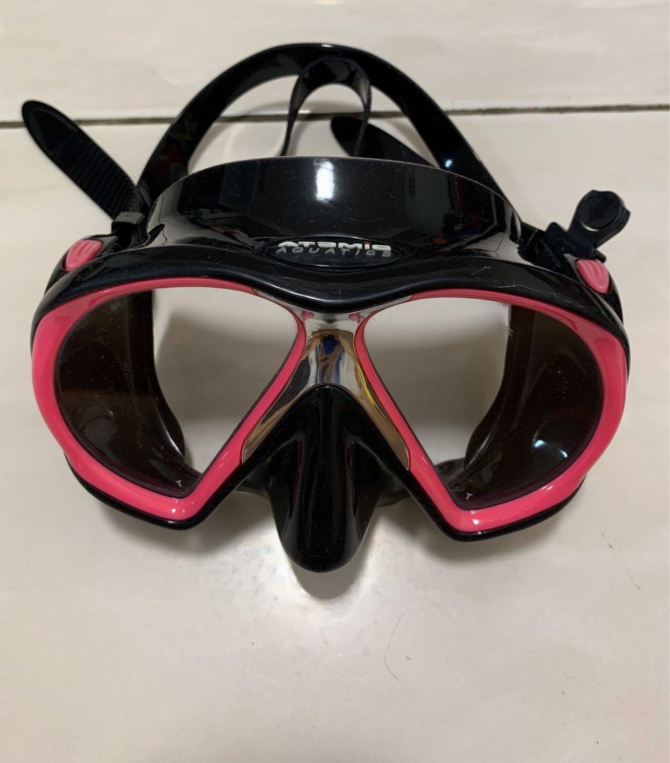 Atomic Aquatics Sub Frame Mask Scuba Diving Snorkeling Sports Sports Games Equipment On Carousell