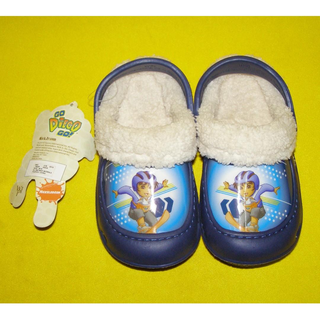 kids fur lined clogs