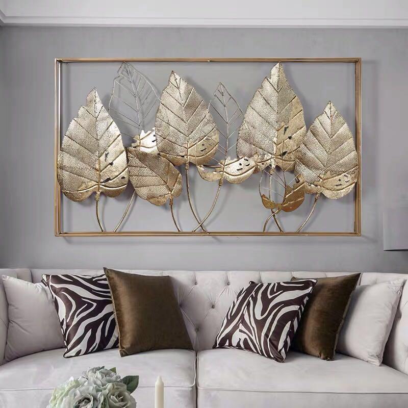 Autumn Leaves 15 Off Painting Metal Wall Art Decor Furniture Home Decor Others On Carousell