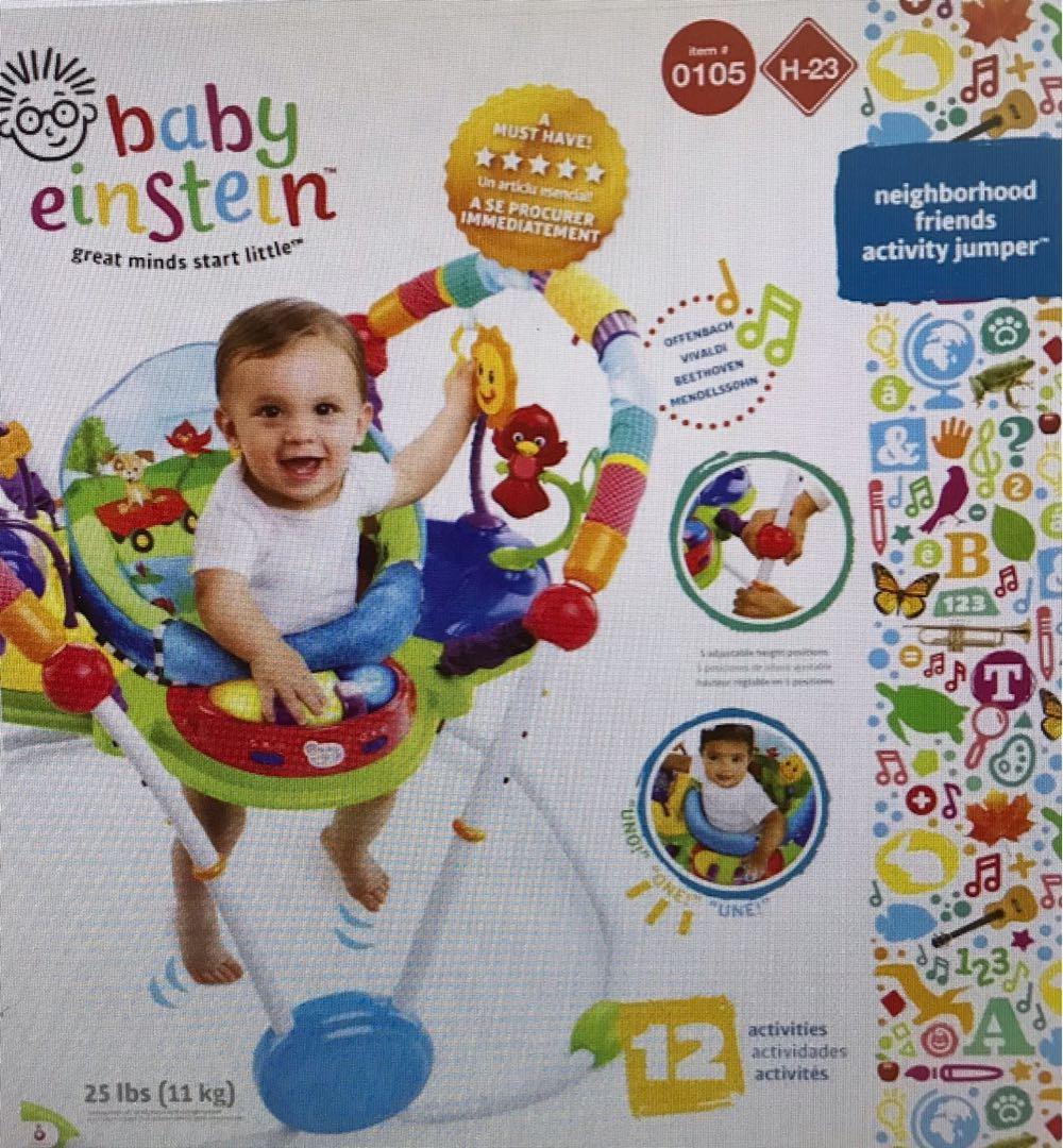 Baby Einstein Jumper, 兒童＆孕婦用品, 嬰兒玩具 Carousell