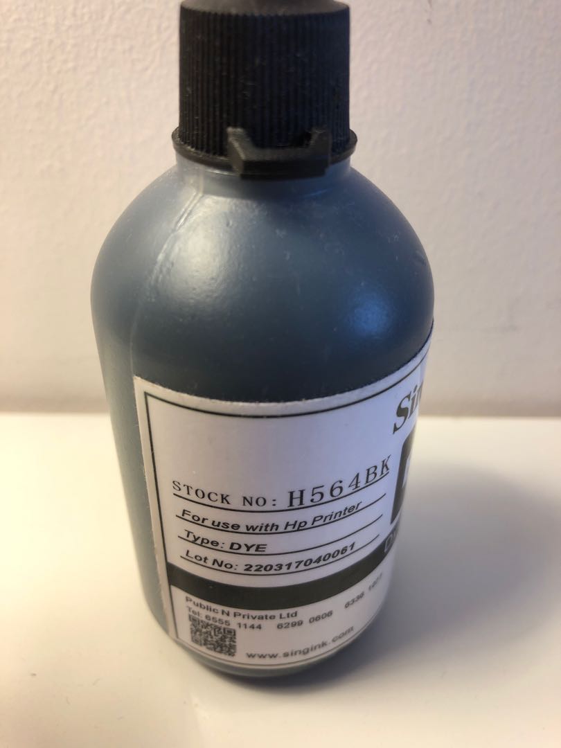 hp printer bottle ink