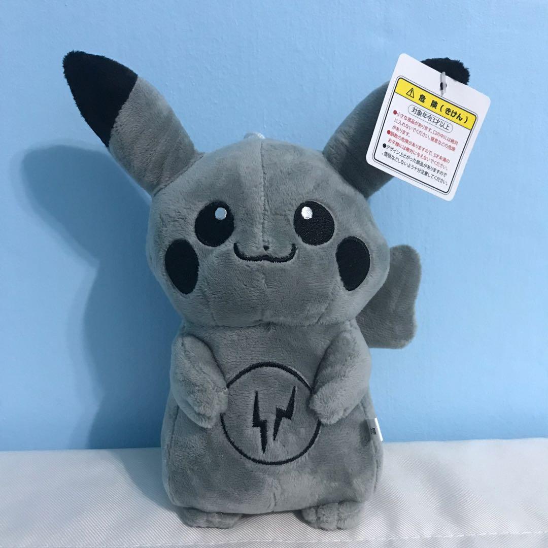 black pikachu plush