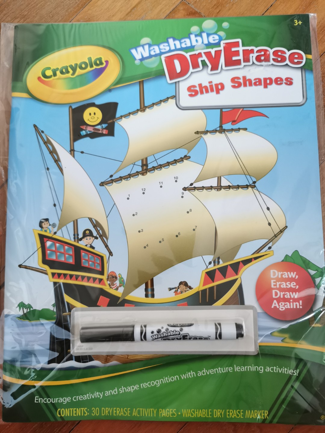 BN Crayola Dry Erase Ship Shapes, Hobbies & Toys, Books & Magazines