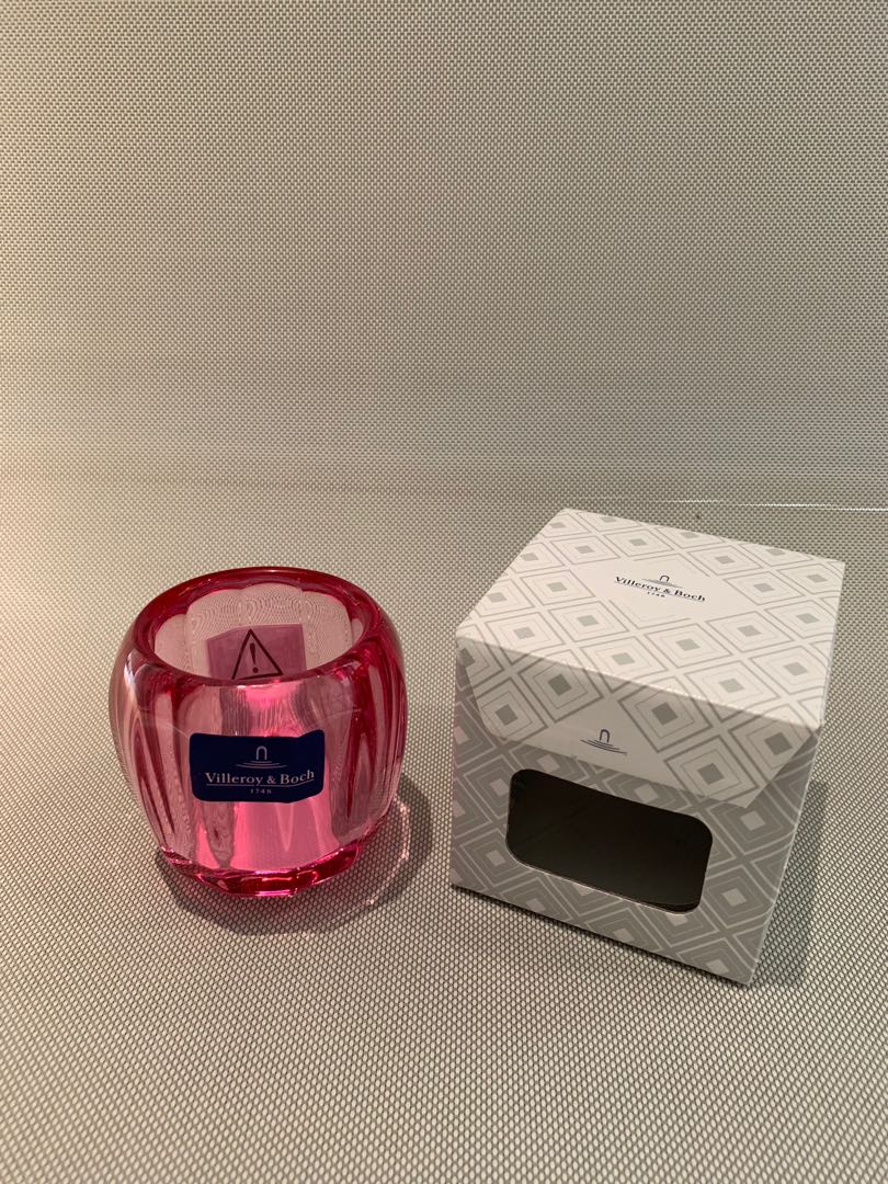 Bnib Villeroy Boch Coloured Delight Small Crystal Tea Light