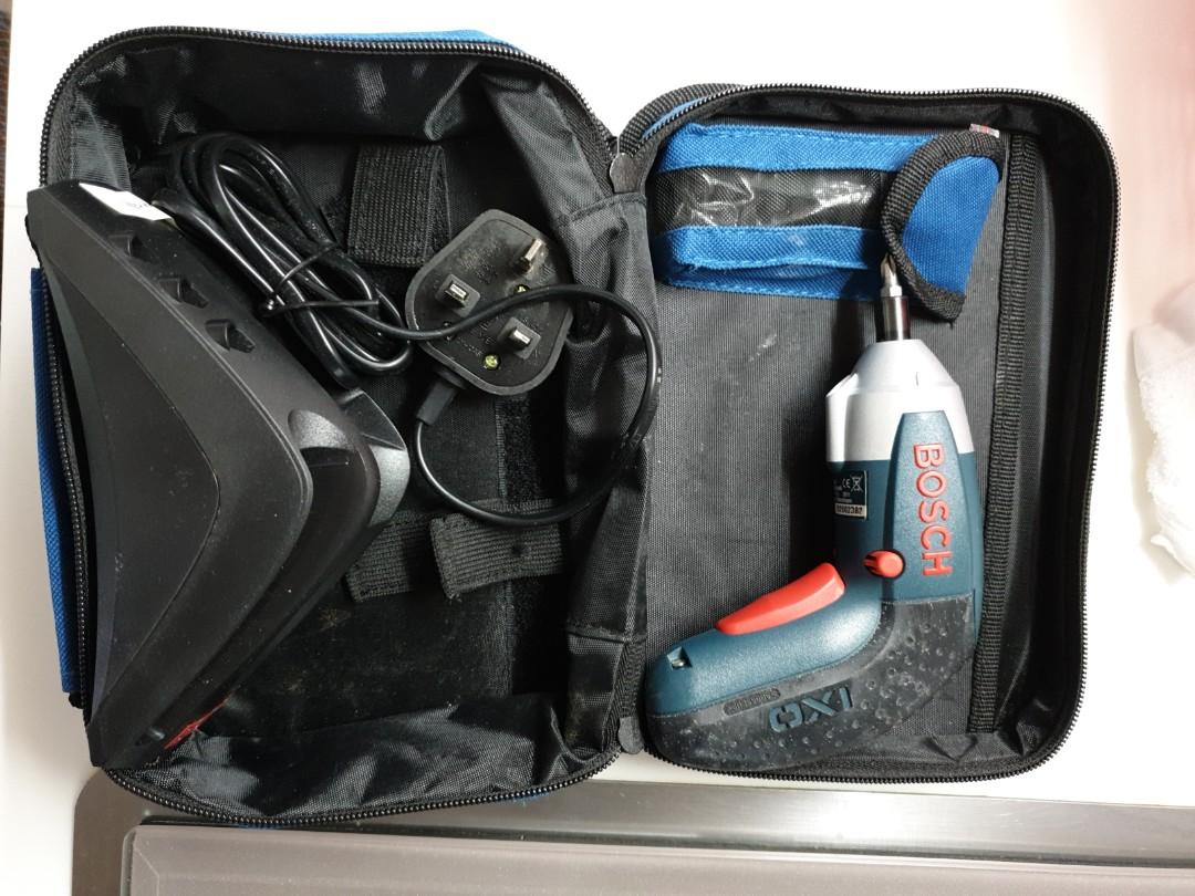 Bosch IXO cordless screwdriver, Furniture & Home Living, Home