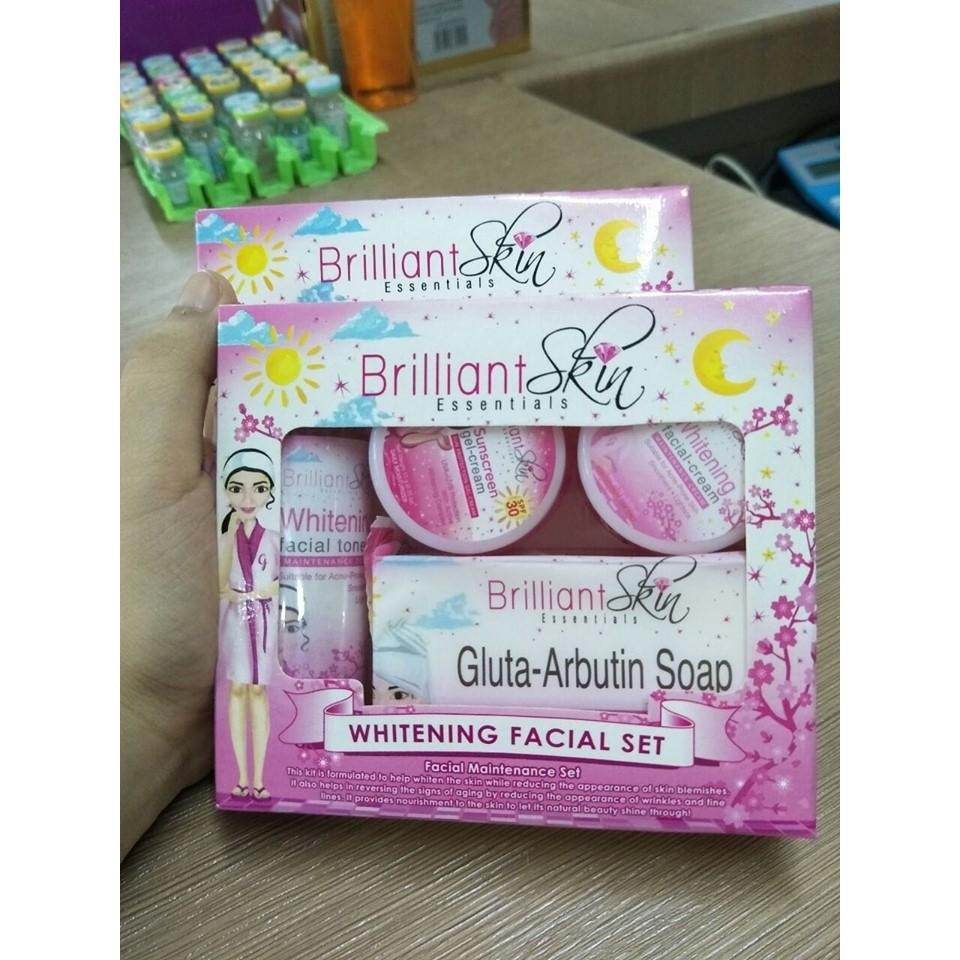 brilliant skincare whitening set