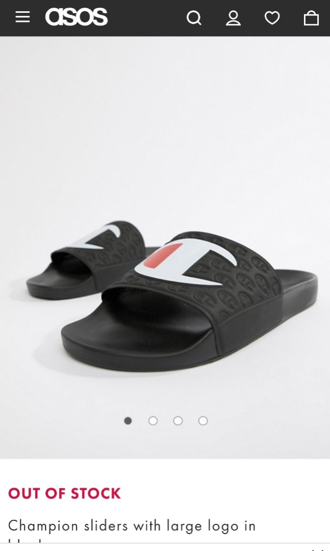 White champion new arrivals sliders