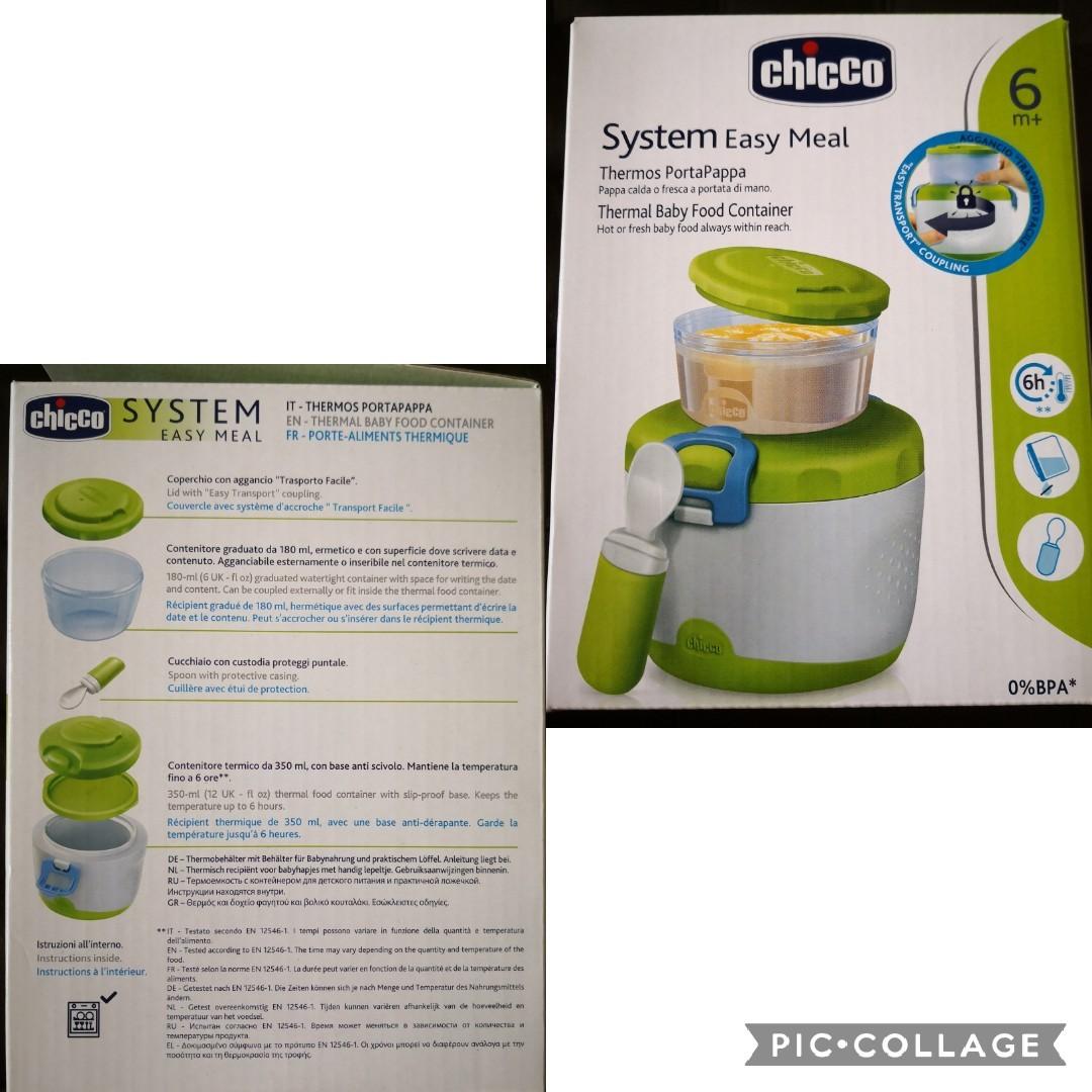 chicco thermal food container