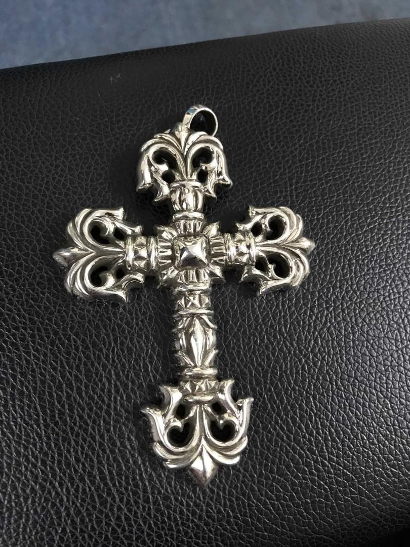 Chrome hearts filigree cross shop pendant