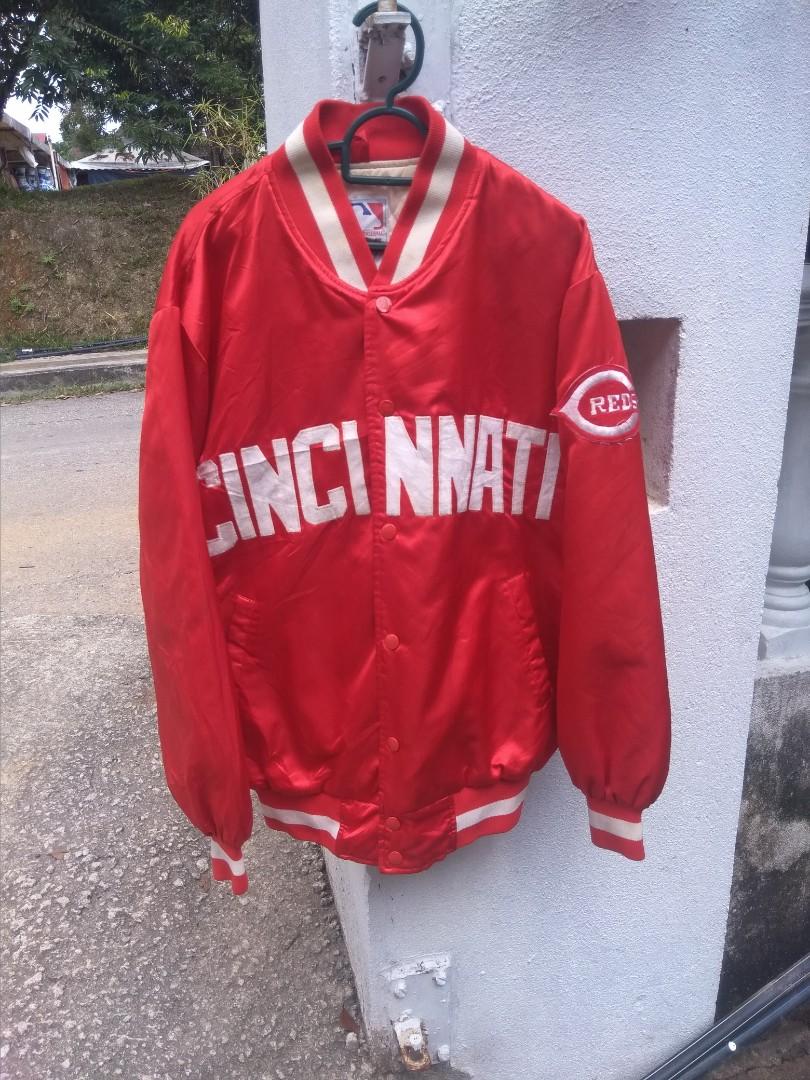 Cincinnati Reds Varsity Jacket Men S Fashion Clothes Outerwear On Carousell