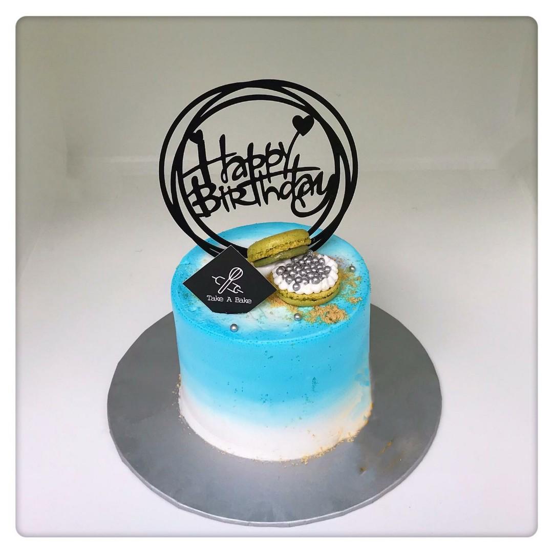 Creative Mini Birthday Cake Food Drinks Baked Goods On Carousell