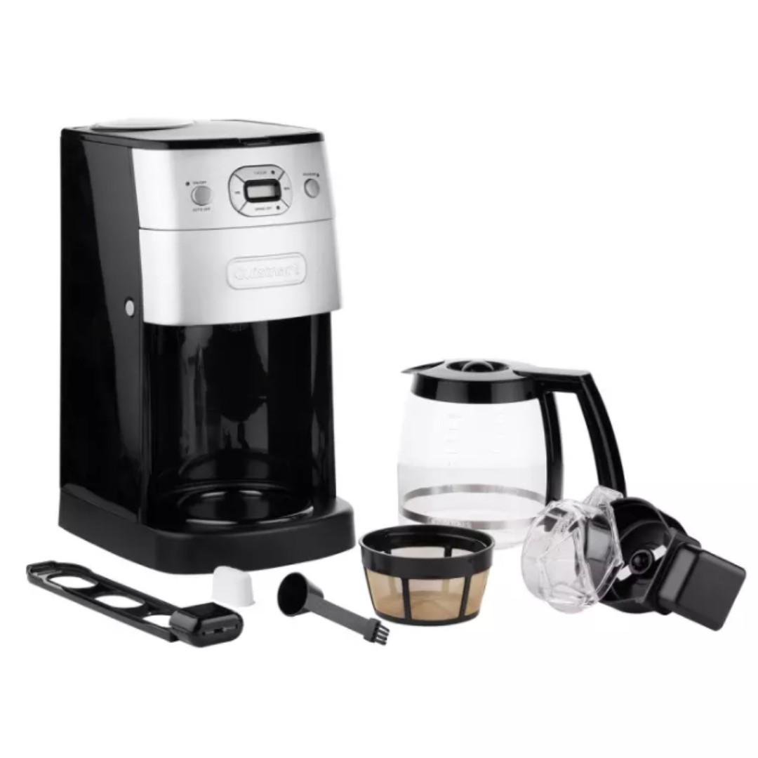 Cuisinart Grind &amp; Brew 12-Cup Automatic Coffeemaker, TV &amp; Home ...
