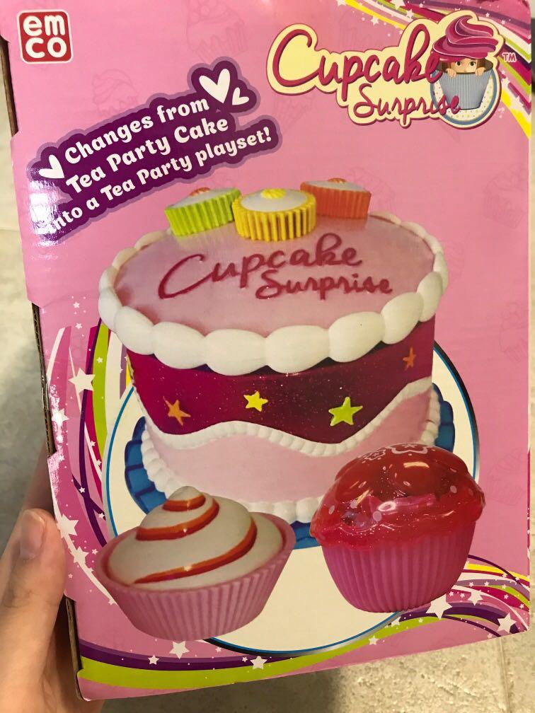cupcake surprise tea party cake