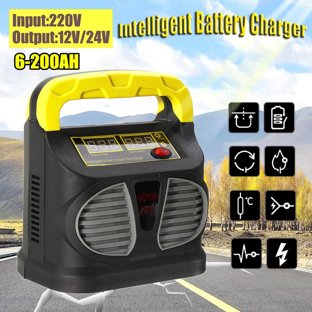 E0372 Intelligent Battery Charger 220v Ac To 12 24v Dc Pulse