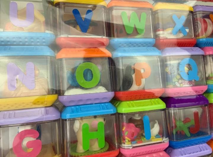 peek a boo blocks alphabet