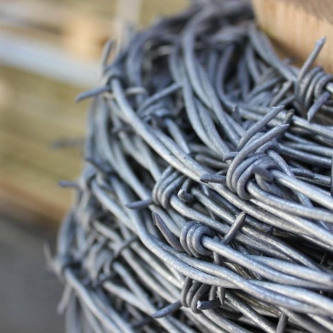 Galvanize Barb Wire (Category: Construction & Building Materials) located in Manila. Submitted by joeyroque09 (Listing ID 253842880, Image 3). Description: Galvanize Barb Wire Inside Dimension: #6 Thickness:BW15 Lenght: 120mtr Weight: 10kg .