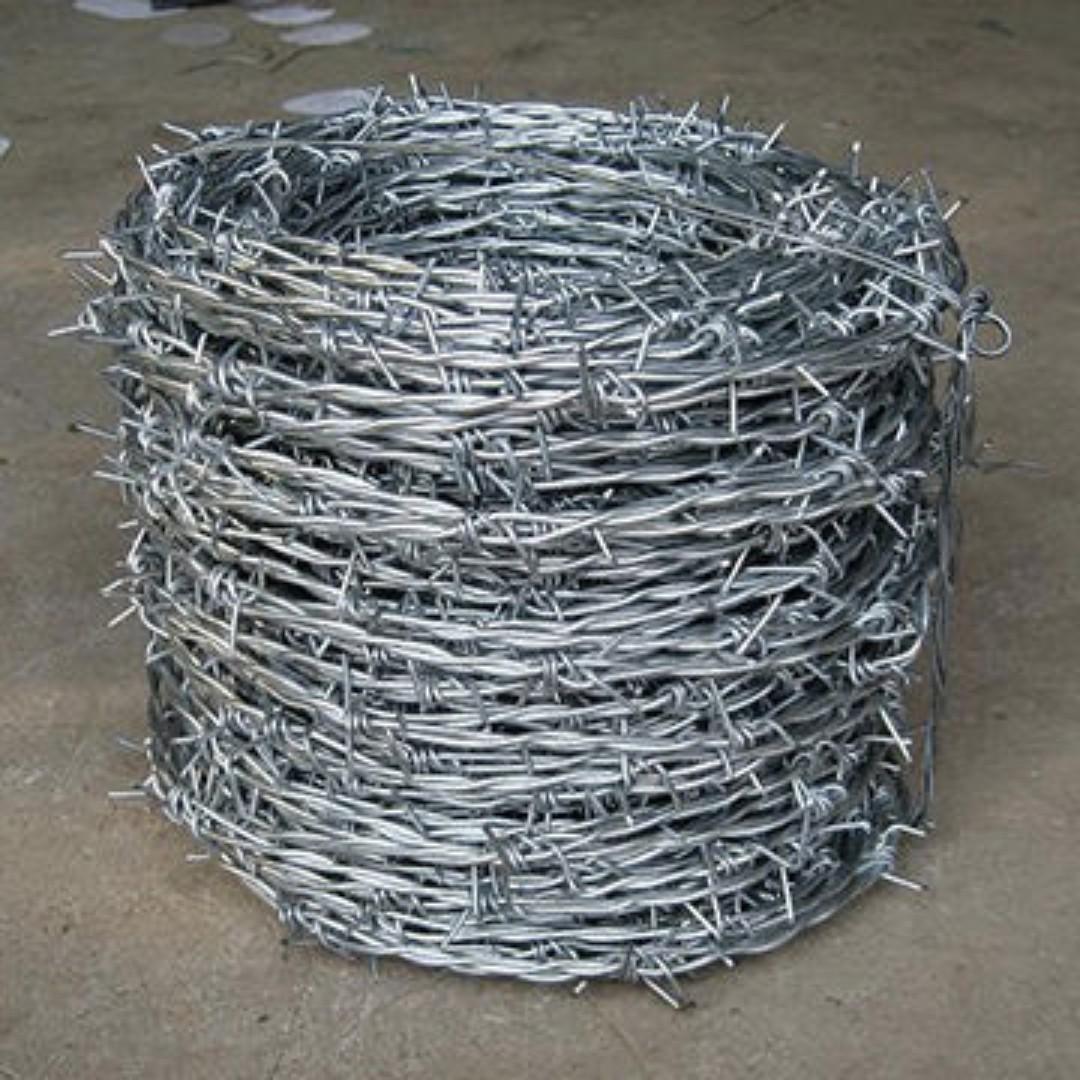 Galvanize Barb Wire (Category: Construction & Building Materials) located in Manila. Submitted by joeyroque09 (Listing ID 253842880, Image 1). Description: Galvanize Barb Wire Inside Dimension: #6 Thickness:BW15 Lenght: 120mtr Weight: 10kg .