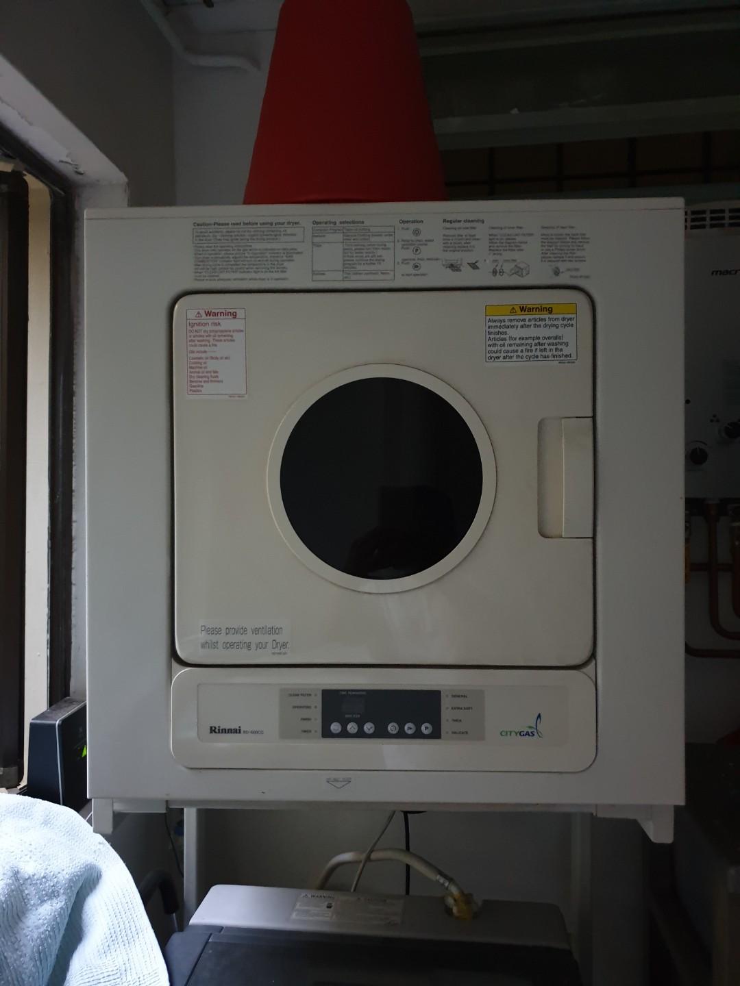 Gas clothes dryer, TV & Home Appliances, Washing Machines and Dryers on