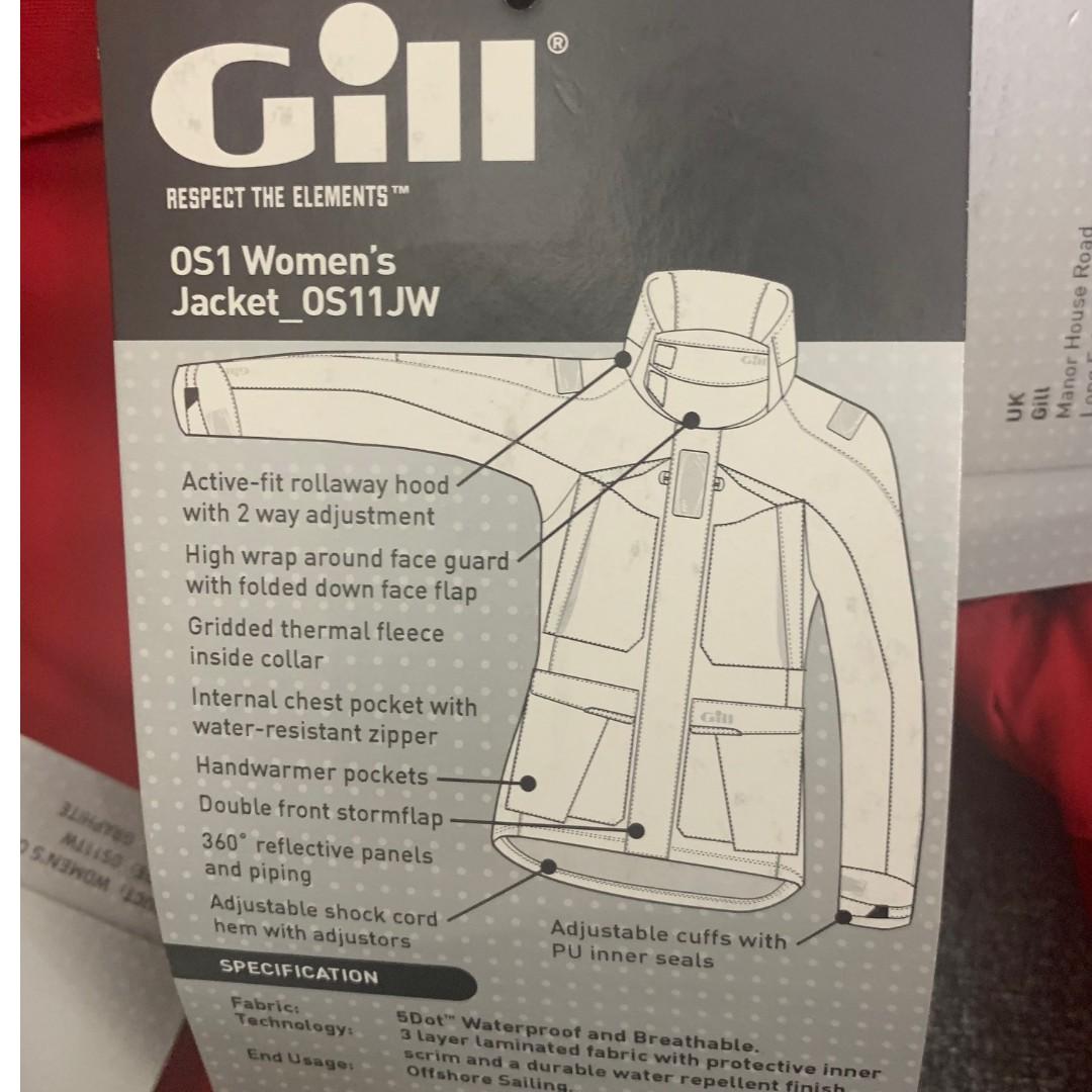 Gill os1 jacket sale