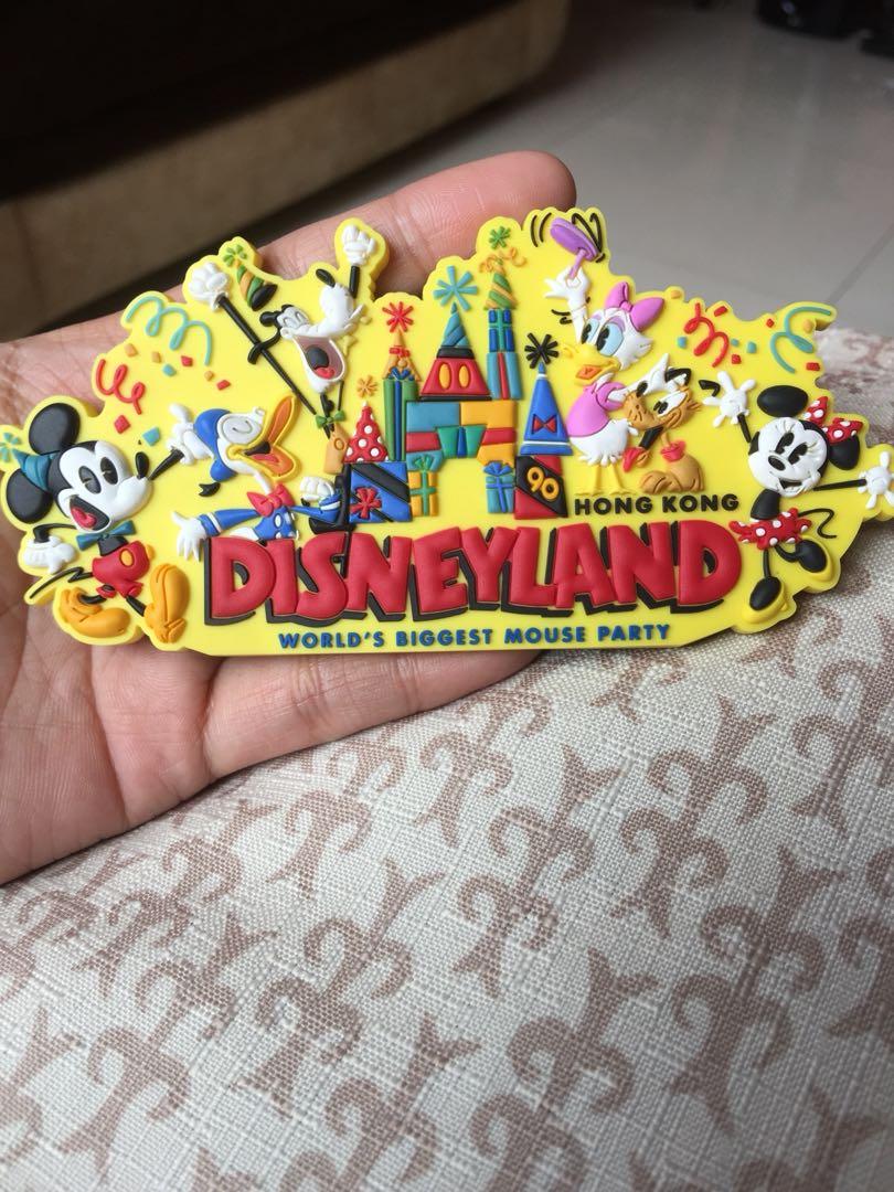 Hongkong Disneyland Fridge Magnet (Category: Other Kitchenware & Tableware) located in Marikina City. Submitted by doc.mel (Listing ID 253799862, Image 2). Description: Spare lng po, ive got 5 hongkong disneyand fridge magnet. Super cute po nito.😻😻😻👍🏻👍🏻👍🏻.