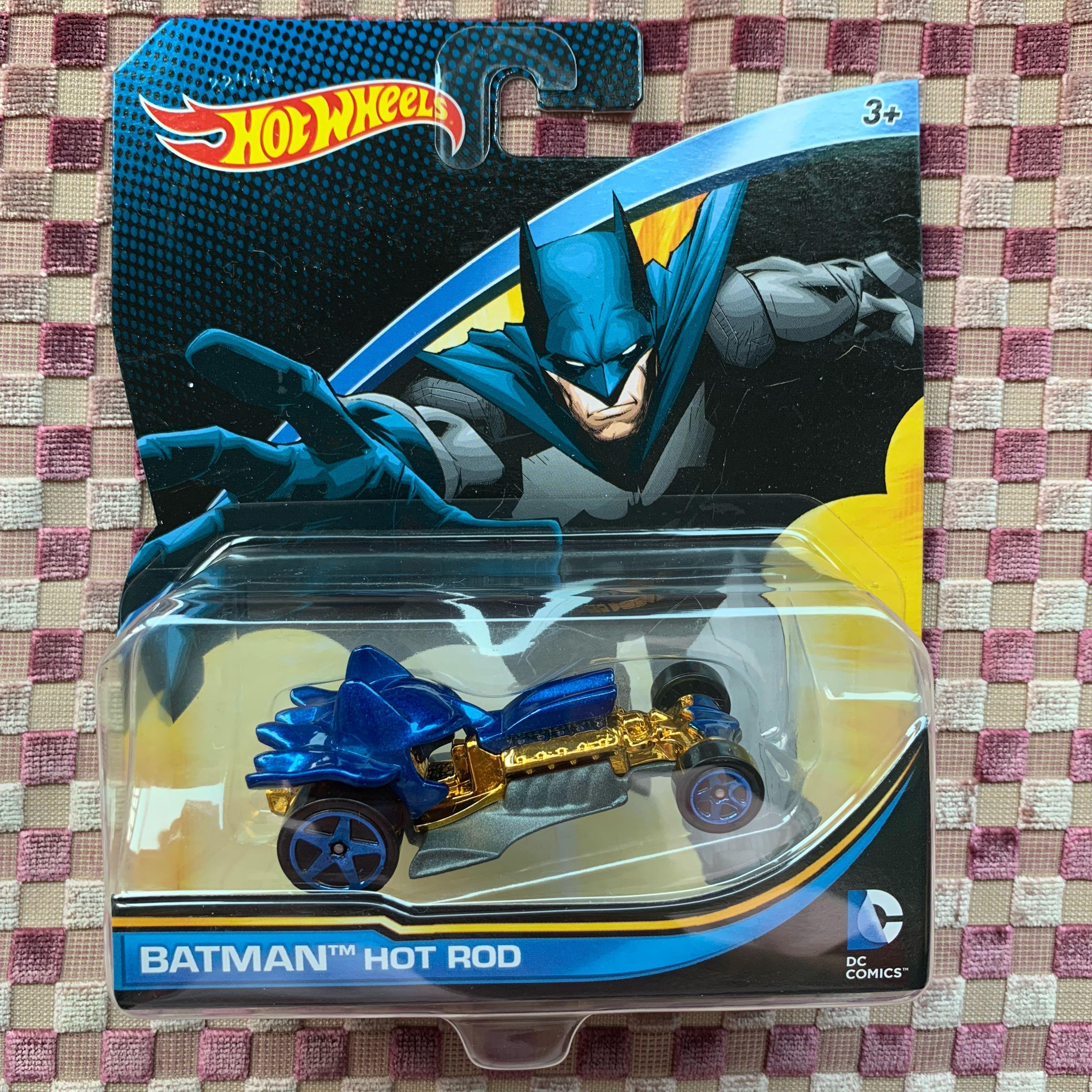 Hot Wheels Dc Batman Hot Rod Character Car Toys Games Others On Carousell The animated series batmobile 256/365, black. hot wheels dc batman hot rod character car