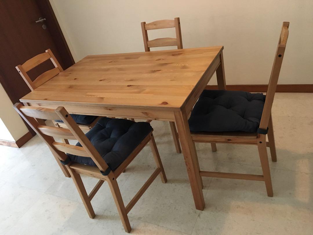 Dining table set discount 4 seater ikea