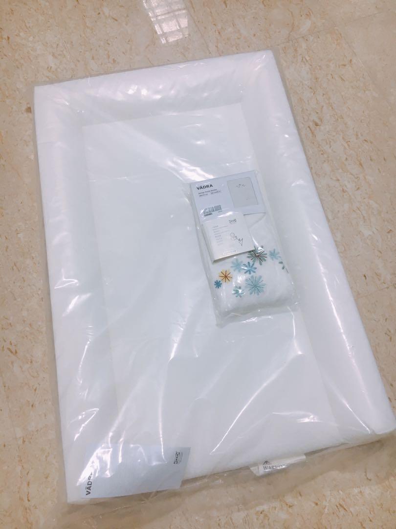 ikea vadra changing pad cover