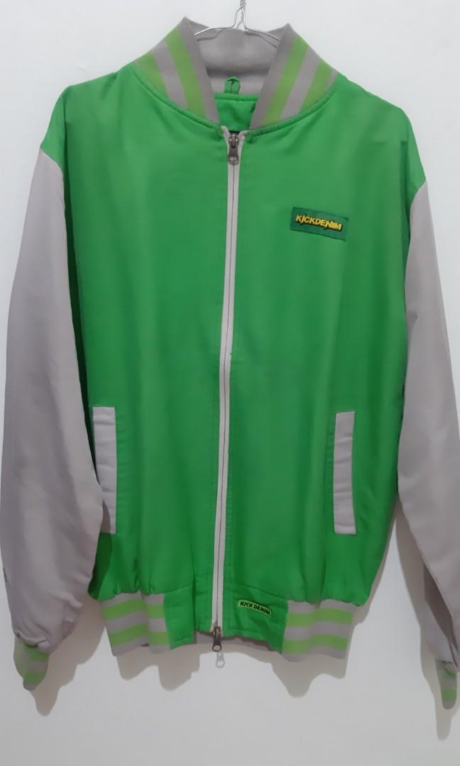 Jaket Bomber KICKDENIM, Fesyen Pria, Pakaian , Baju Luaran di Carousell