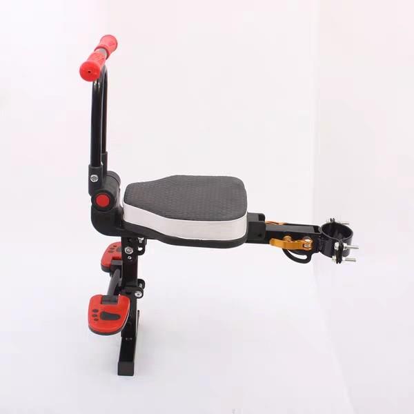 motorcycle seat on bicycle
