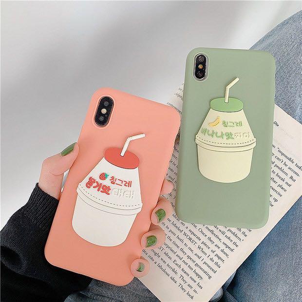 Korean Milk Phone Case, Mobile Phones Gadgets, Mobile Gadget