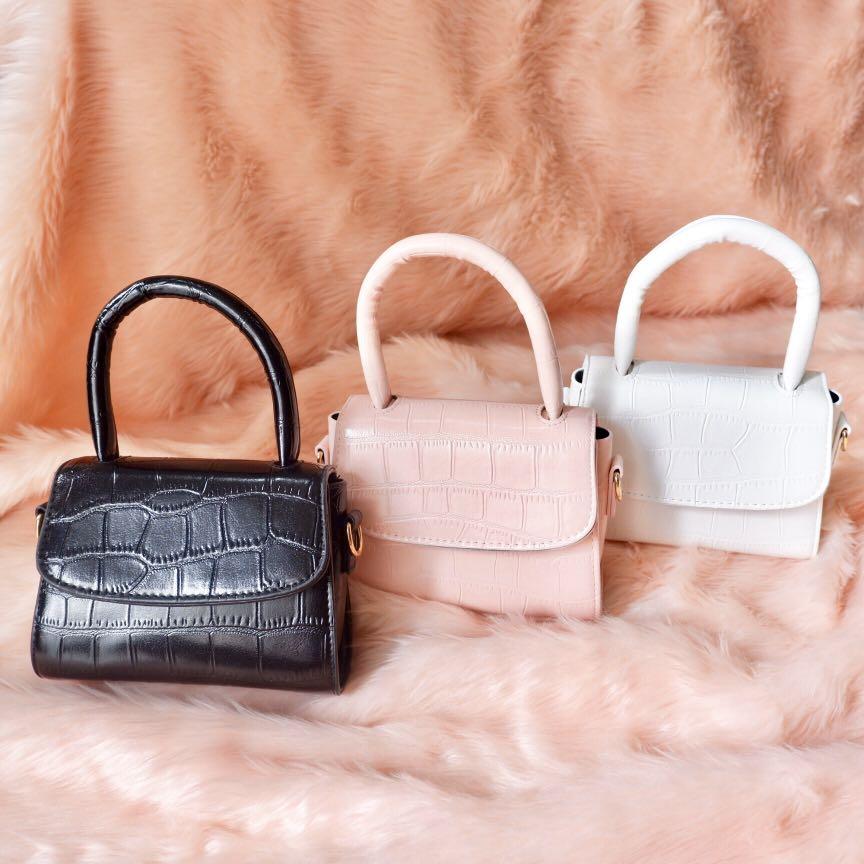 Korean Leather Sling Bag / Handbag in 