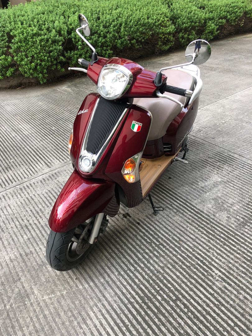 Kymco like Italia 2017, Motorbikes, Motorbikes for Sale on Carousell