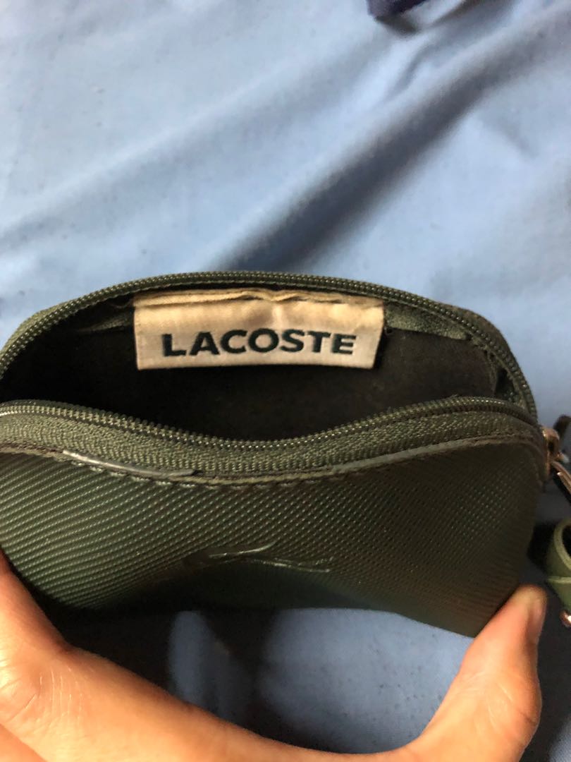 lacoste coin purse, Women's Fashion, Bags & Wallets, Wallets & Card
