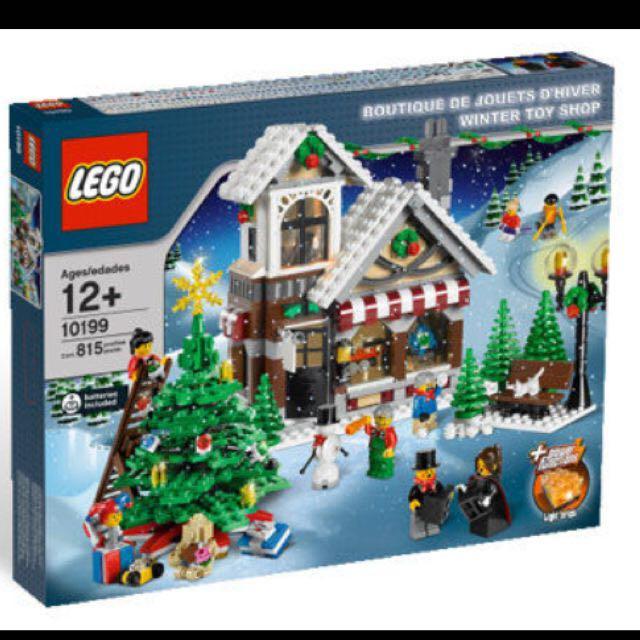 Lego 10199 Winter Toy Shop No Original Box No Instruction