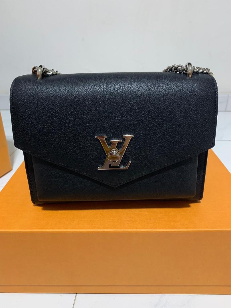 Louis Vuitton, Crossbody Mylockme M51418 Bb Noir / Black Calfskin Leath