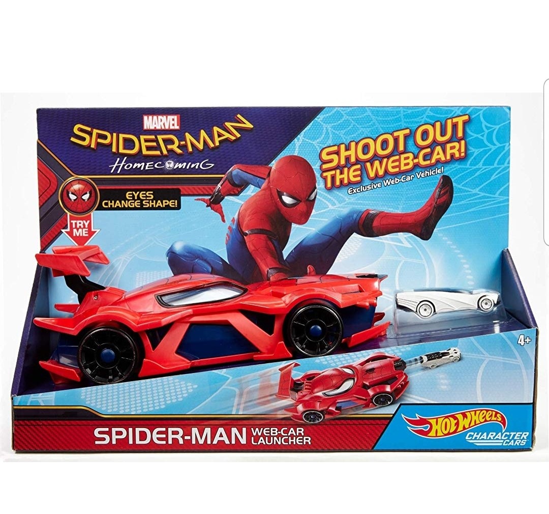 spiderman car launcher
