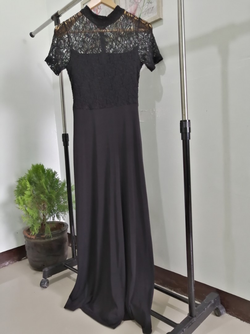 Meg Long Dress - Black, Women's Fashion, Dresses & Sets, Dresses on ...