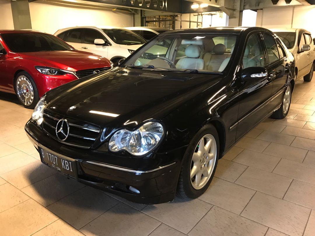 Mercedes benz w203 c240 elegance 2001, Mobil & Motor, Mobil untuk ...