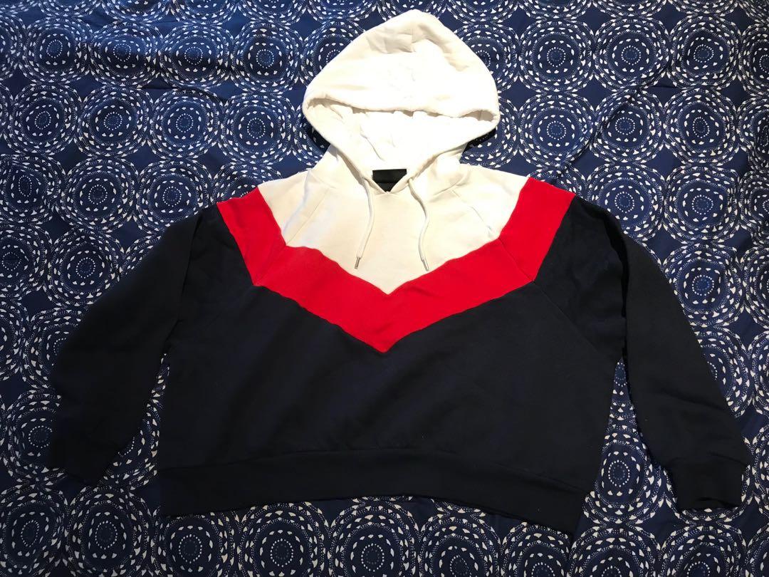 monki cropped hoodie