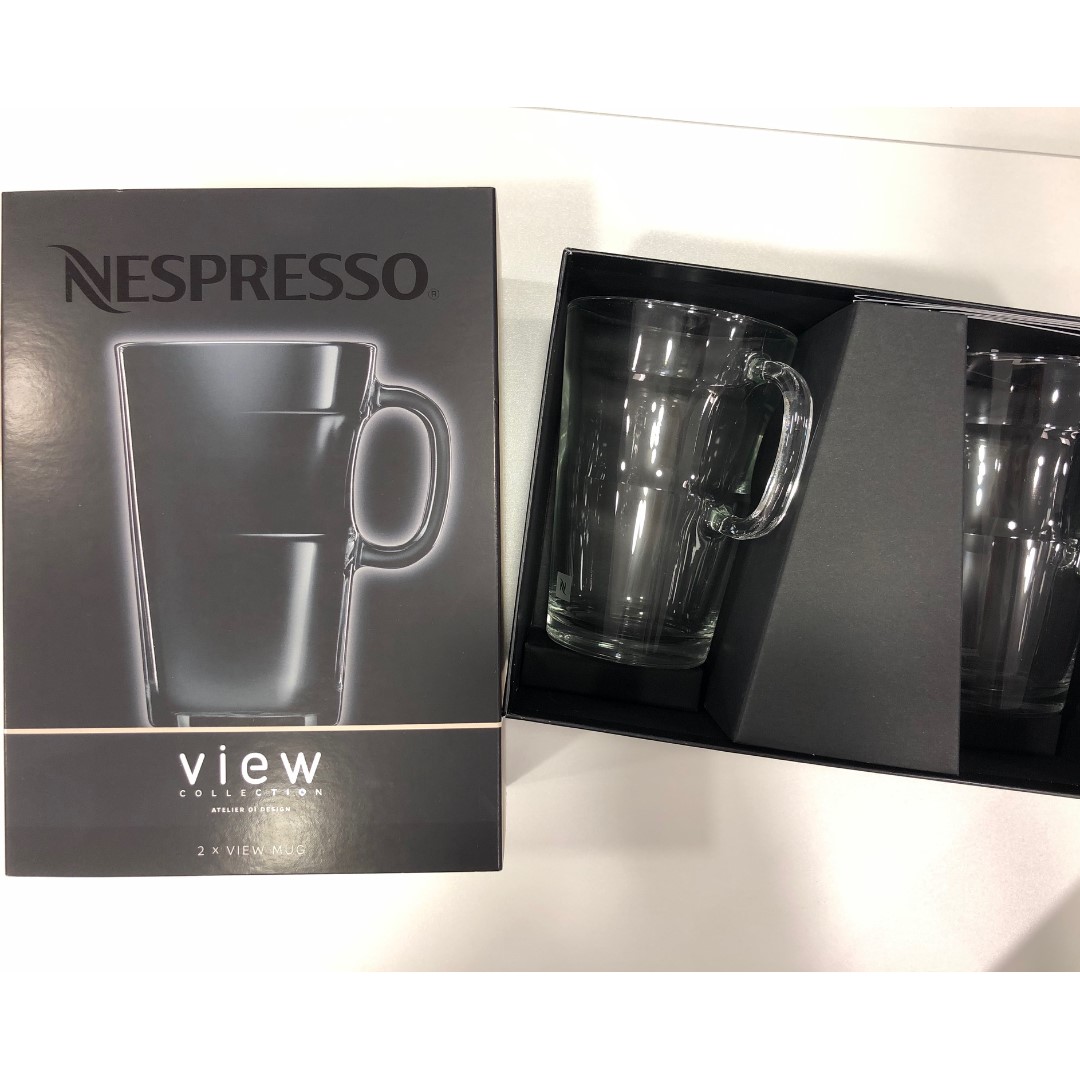 Nespresso View Coffee Mug Set, 傢俬＆家居, 廚具和餐具, 茶具配件 Carousell