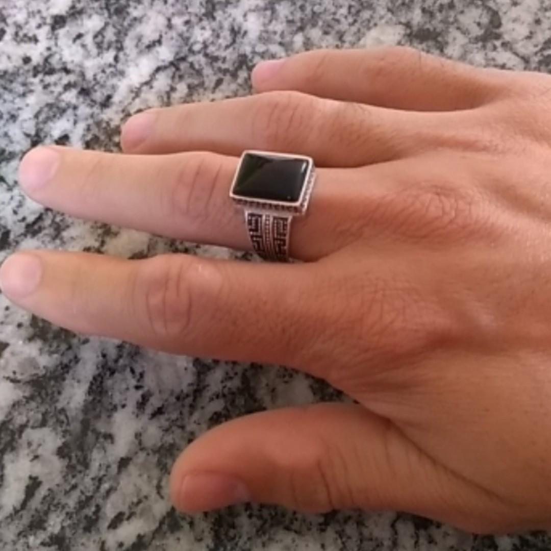 Lucifer black ring sale
