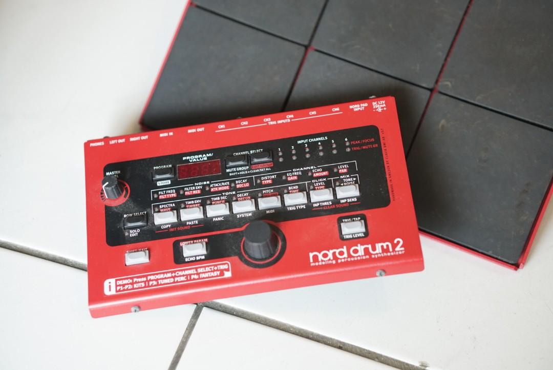 Nord drum 2 with Nord Pad