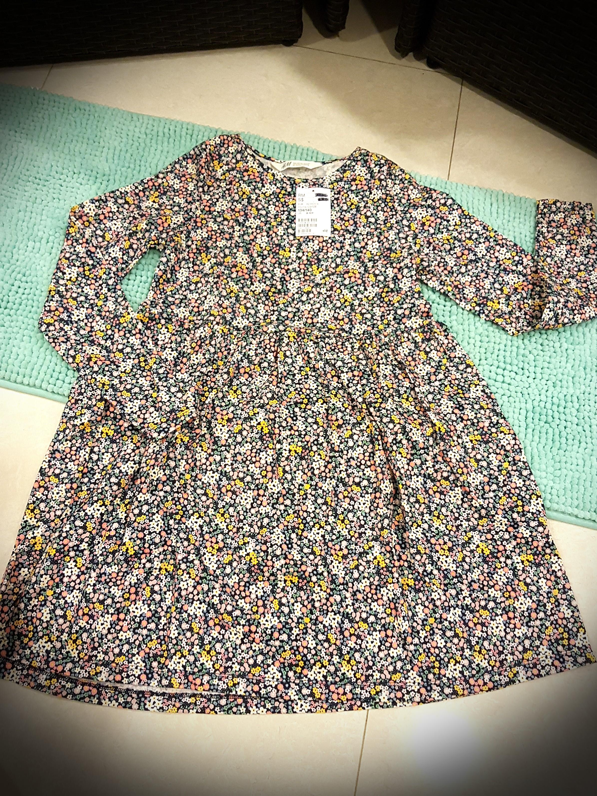 H&m dresses hot sale long sleeve