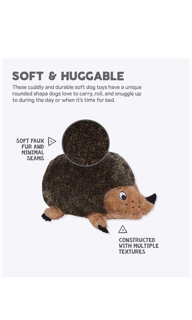 Outward hound new hedgehog dog soft toy grunter (Category: Homes & Other Pet Accessories) located in Singapore. Submitted by suesue888 (Listing ID 253788215, Image 2). Description: 🐾 This gets the Cody seal of approval - large size reviewed (medium for sale)🐾 Cody absolutely loves this! It was one of the first toys we got him at 4months (teething stage!!) and more than one year on, still his top 3 favourites! He’s a standard goldendoodle (26kg)